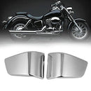 Silver Motorcycle Battery Side Fairing Panels Left and Right Magic Cars 2
