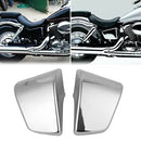 Silver Motorcycle Battery Side Fairing Panels Left and Right Magic Cars 4