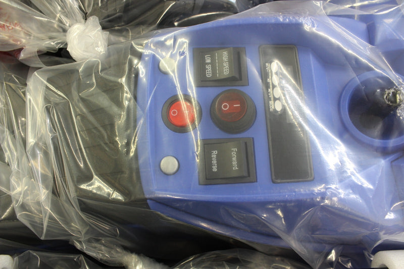 12V Battery-Powered Kids Electric Ride-On 4 Wheeler ATV Blue for Ages 3-6 Years Magic Cars 4