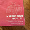 12V Kids Ride-On 4-Wheel ATV with Motorized Gearbox Magic Cars 17