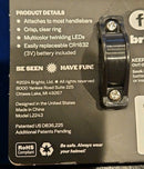 Battery-Powered Color-Changing LED Bike Lights Magic Cars 3