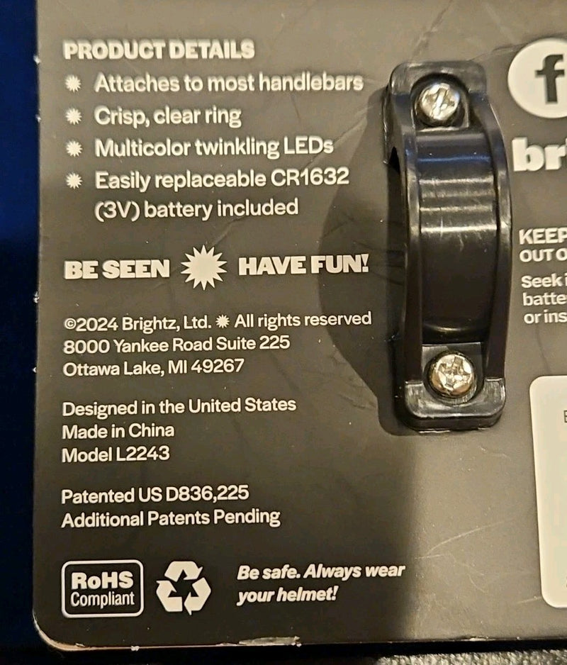 Battery-Powered Color-Changing LED Bike Lights Magic Cars 3