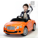 Kids 12V Ride-On Car with Remote Control in Orange Magic Cars 2