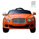 Kids 12V Ride-On Car with Remote Control in Orange Magic Cars 3