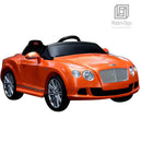 Kids 12V Ride-On Car with Remote Control in Orange Magic Cars 5