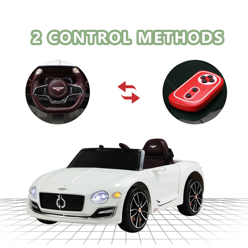 Licensed Bentley Electric Battery-Powered Kids Ride-On Car with Remote Control Magic Cars 5