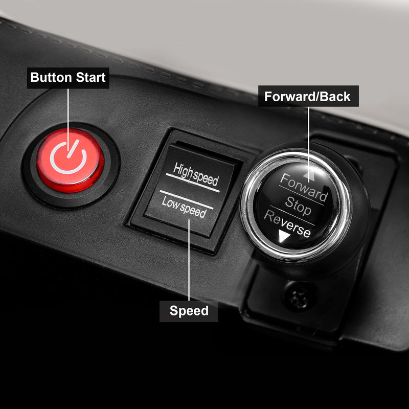 Licensed Bentley Kids Electric Ride-On Car with 2 Speeds, Remote Control, and LED Lights Magic Cars 2