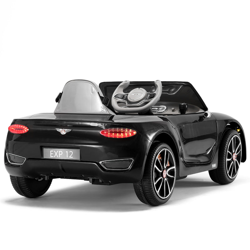 Licensed Bentley Kids Electric Ride-On Car with 2 Speeds, Remote Control, and LED Lights Magic Cars 4