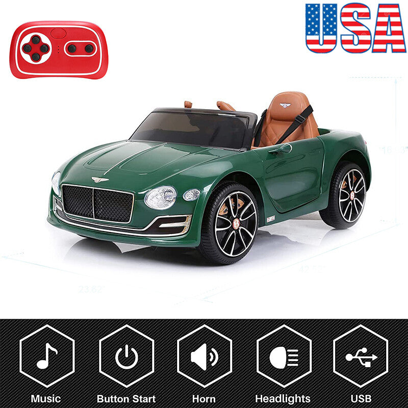 Licensed 12V Electric Kids Ride-On Car with Remote Control Magic Cars Variant 0
