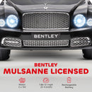 Licensed Bentley Mulsanne 12V Battery-Powered Electric Ride-On Car Black Magic Cars 4