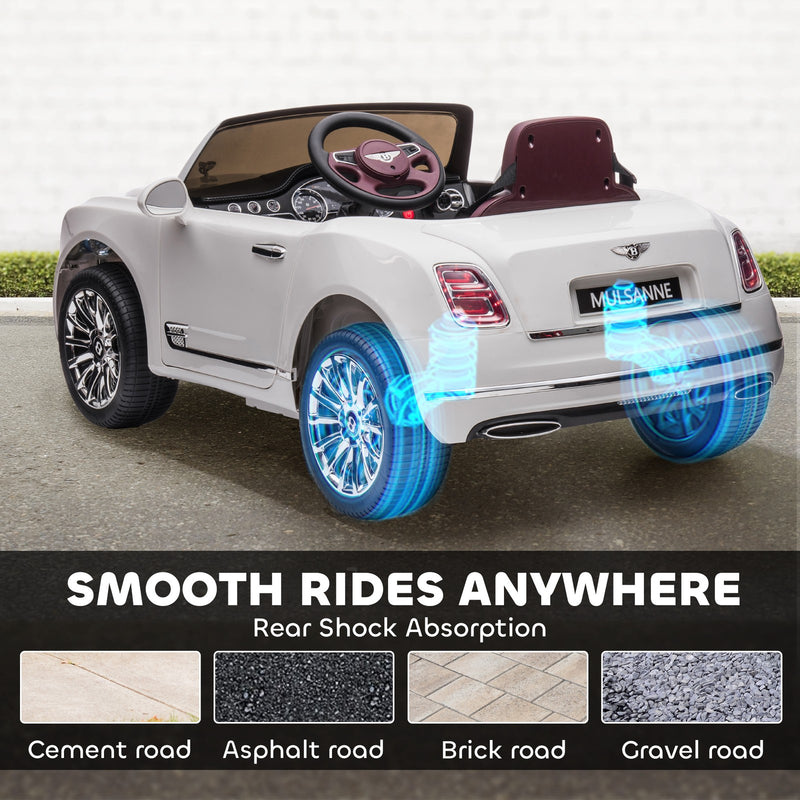 Licensed Bentley Mulsanne 12V Battery-Powered Electric Ride-On Car with Music Magic Cars 9