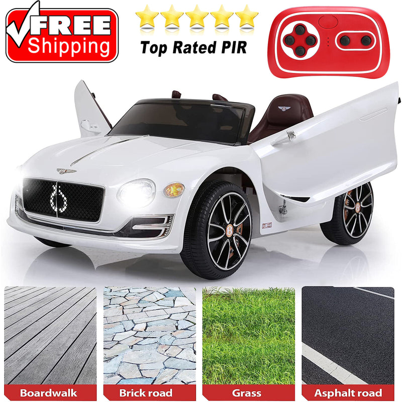 12V Licensed Bentley Kids Ride-On Car with Remote Control MP3 and USB Magic Cars 0