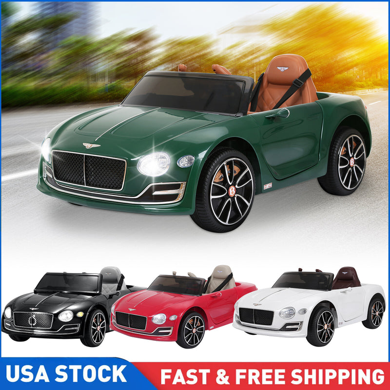 12V Electric Kids Ride-On Car with Remote Control, LED Lights, and MP3 Player Magic Cars 12