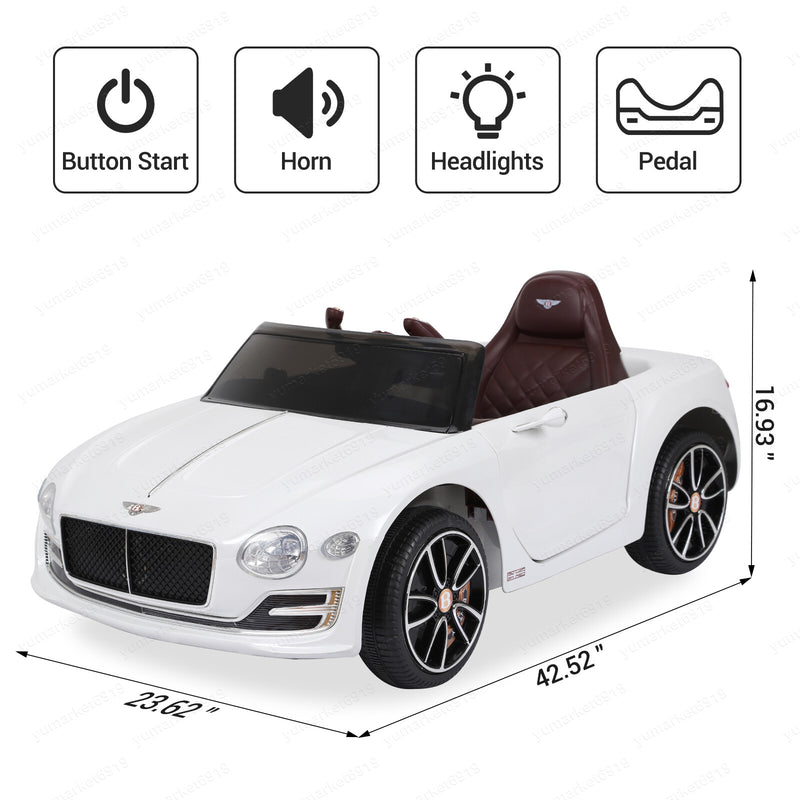12V Electric Kids Ride-On Car with Remote Control, LED Lights, and MP3 Player Magic Cars 7