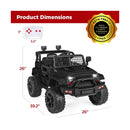 12V Kids Ride-On Truck Car with Parent Remote Control and Spring Suspension Magic Cars 6