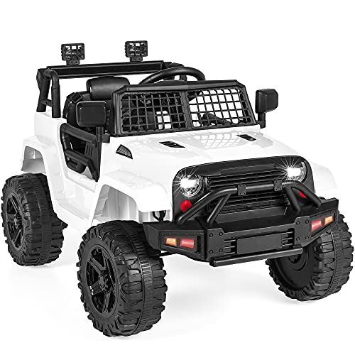 12V Kids Ride-On Truck Car with Parent Remote Control Spring Suspension Magic Cars 0