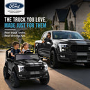 24V Licensed Ford F-150 Shelby Kids 2-Seater Ride On Car by Best Choice Products - Black Magic Cars 3