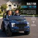 24V Licensed Ford F-150 Shelby Kids 2-Seater Ride On Car by Best Choice Products - Blue Magic Cars 5