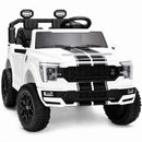 24V Licensed Ford F-150 Shelby Kids 2-Seater Ride On Car by Best Choice Products - White Magic Cars 1