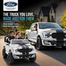 24V Licensed Ford F-150 Shelby Kids 2-Seater Ride On Car by Best Choice Products - White Magic Cars 3