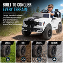 24V Licensed Ford F-150 Shelby Kids 2-Seater Ride On Car by Best Choice Products - White Magic Cars 6
