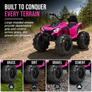Kids 24V Electric ATV Ride-On Toy, Speeds Up to 4.5 MPH, Designed for Ages 3-8 Magic Cars 2