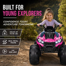 Kids 24V Electric ATV Ride-On Toy, Speeds Up to 4.5 MPH, Designed for Ages 3-8 Magic Cars 4