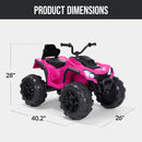 Kids 24V Electric ATV Ride-On Toy, Speeds Up to 4.5 MPH, Designed for Ages 3-8 Magic Cars Variant 0