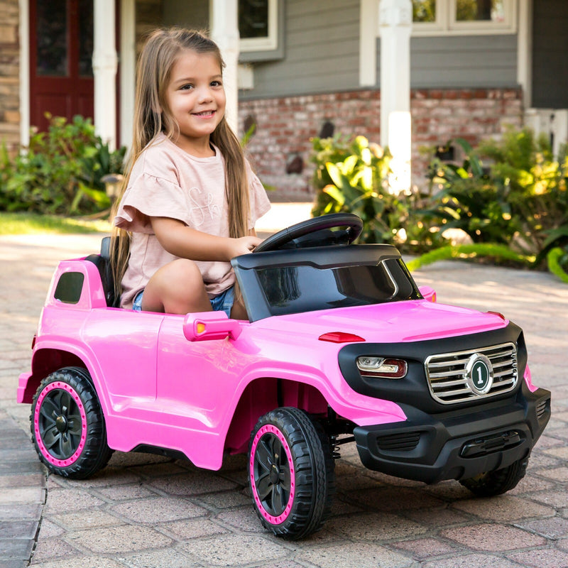 6V Kids Ride-On Truck with Parent Remote Control, 3 Speeds and LED Lights Magic Cars 1