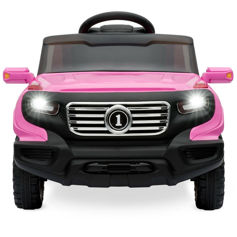 6V Kids Ride-On Truck with Parent Remote Control, 3 Speeds and LED Lights Magic Cars 2