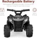6V Kids Ride-On 4-Wheeler Quad ATV Play Car with 1.8 MPH Speed Magic Cars 3