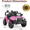 6V Electric Kids Ride-On Mini Truck with Parent Remote Control Magic Cars 5