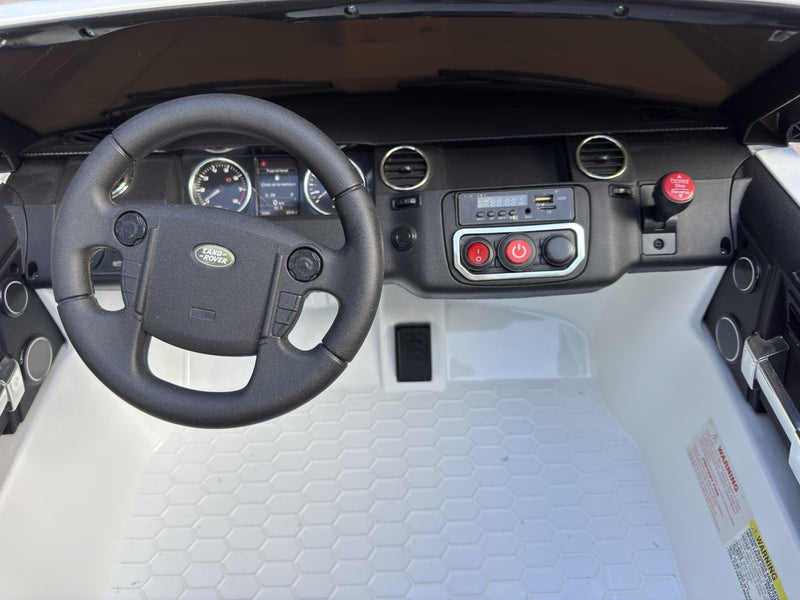 Land Rover Licensed Electric Ride-On Car with Music, Rechargeable Battery and Remote Control Magic Cars 2