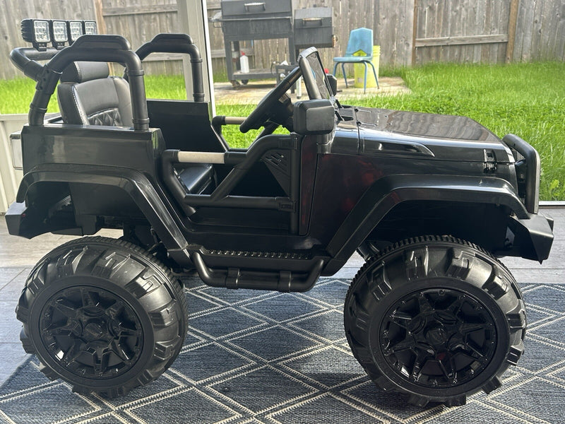 12V Kids Ride-On Truck Car SKY5506 Black Magic Cars 1