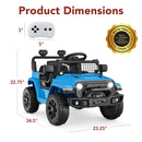 12V Kids Ride-On Truck Car SKY5506 Black Magic Cars 6