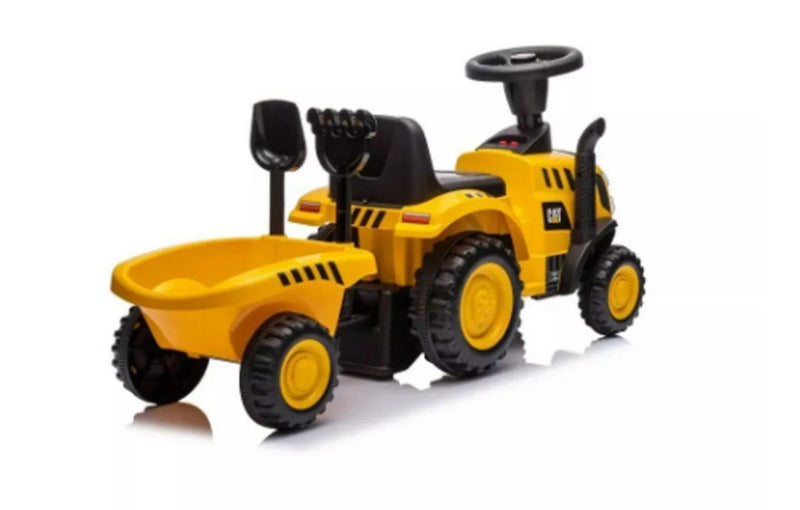 Ride-On Tractor with Trailer and Foot-to-Foot Pedal Control Magic Cars 3