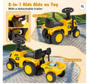 Ride-On Tractor with Trailer and Foot-to-Foot Pedal Control Magic Cars 4