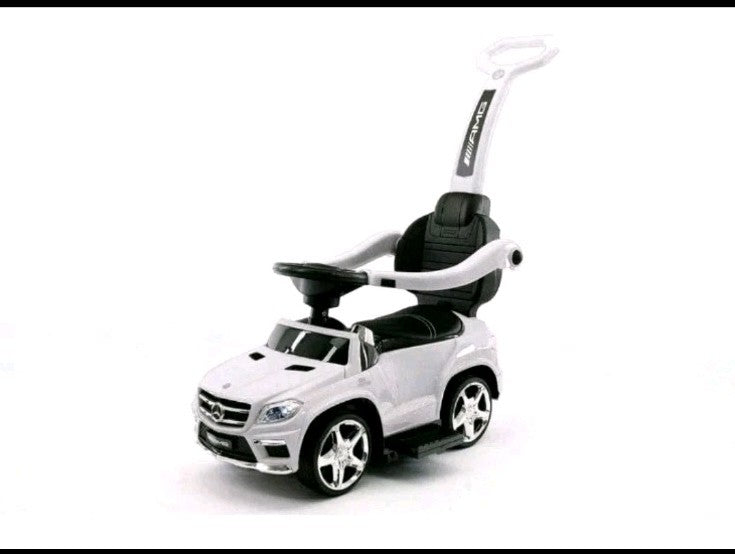 4-in-1 Ride-On Push Car with Dash Board Assembly Mercedes AMG GL63 Design Magic Cars 7