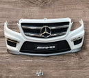 4-in-1 Ride-On Push Car with Front and Rear Bumpers for Mercedes AMG GL63 Model Magic Cars 1