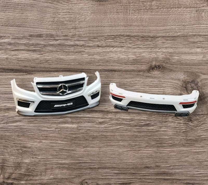 4-in-1 Ride-On Push Car with Front and Rear Bumpers for Mercedes AMG GL63 Model Magic Cars Variant 0
