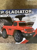 Red Ride-On Jeep Gladiator Push Car Combo with Damaged Box Magic Cars 2