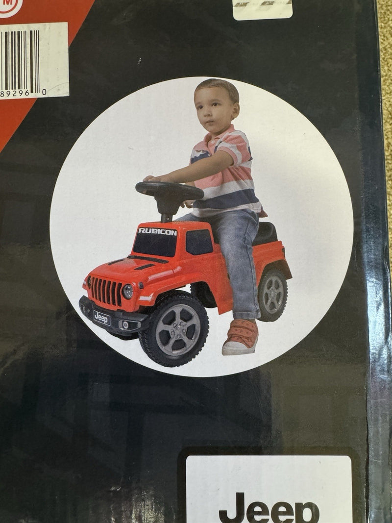 Red Ride-On Jeep Gladiator Push Car Combo with Damaged Box Magic Cars 3