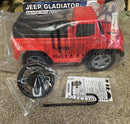 Red Ride-On Jeep Gladiator Push Car Combo with Damaged Box Magic Cars 4