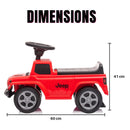 Red Ride-On Jeep Gladiator Push Car Combo with Damaged Box Magic Cars 5