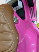 12V Pink Electric Ride-On Vespa Bike Scooter for Kids Ages 3-6 Magic Cars 8