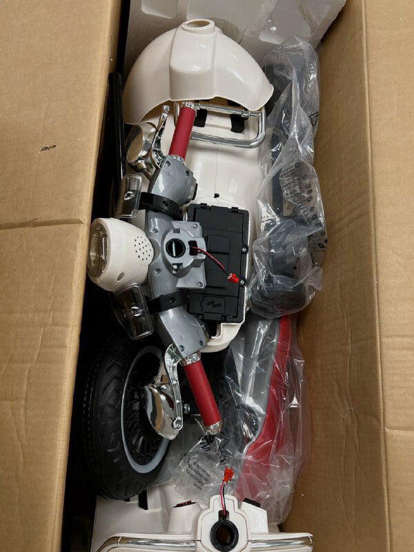 12V Electric Ride-On Vespa Scooter with Music for Kids Ages 3-6 Magic Cars 6