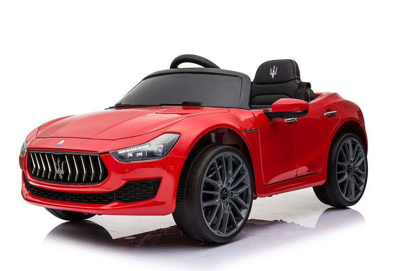 12V Red Ride-On Maserati Ghibli Car for Kids Magic Cars 0