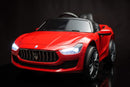12V Red Ride-On Maserati Ghibli Car for Kids Magic Cars 3