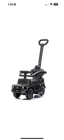 Mercedes Licensed 3-in-1 Kids Push Ride-On Car with Removable Safety Bars Magic Cars 0