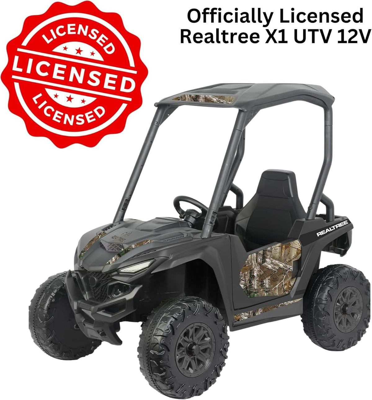 Officially Licensed Realtree X1 UTV Ride-On Vehicle